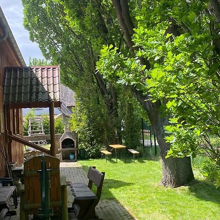 Jagdhaus Auf Dem Forsthof Mit Sauna Eckartsberga Extérieur photo