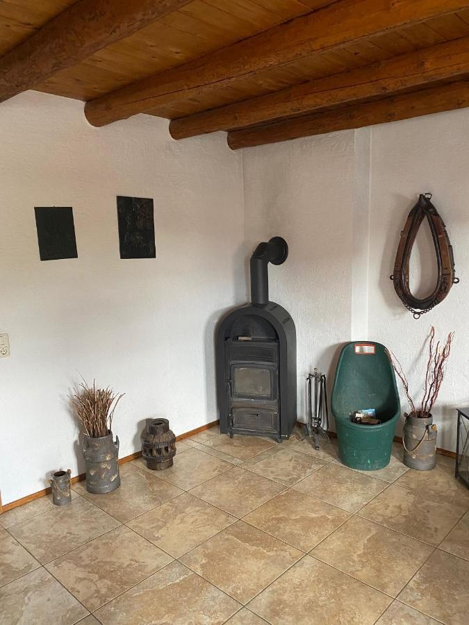 Jagdhaus Auf Dem Forsthof Mit Sauna Eckartsberga Extérieur photo