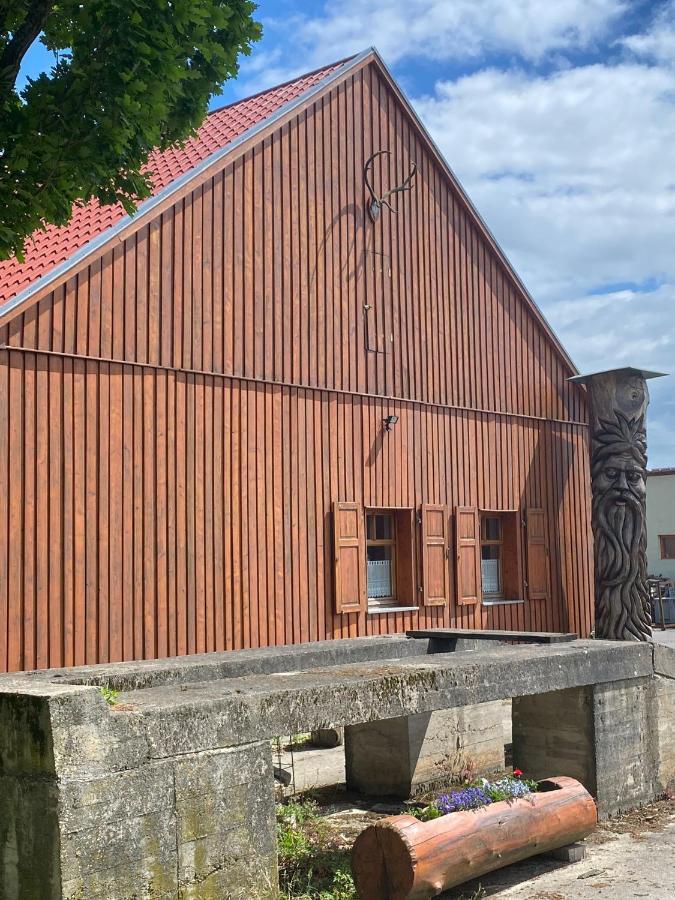 Jagdhaus Auf Dem Forsthof Mit Sauna Eckartsberga Extérieur photo