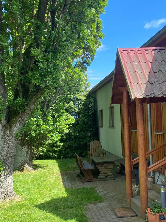 Jagdhaus Auf Dem Forsthof Mit Sauna Eckartsberga Extérieur photo