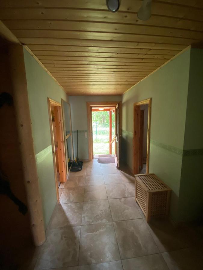 Jagdhaus Auf Dem Forsthof Mit Sauna Eckartsberga Extérieur photo