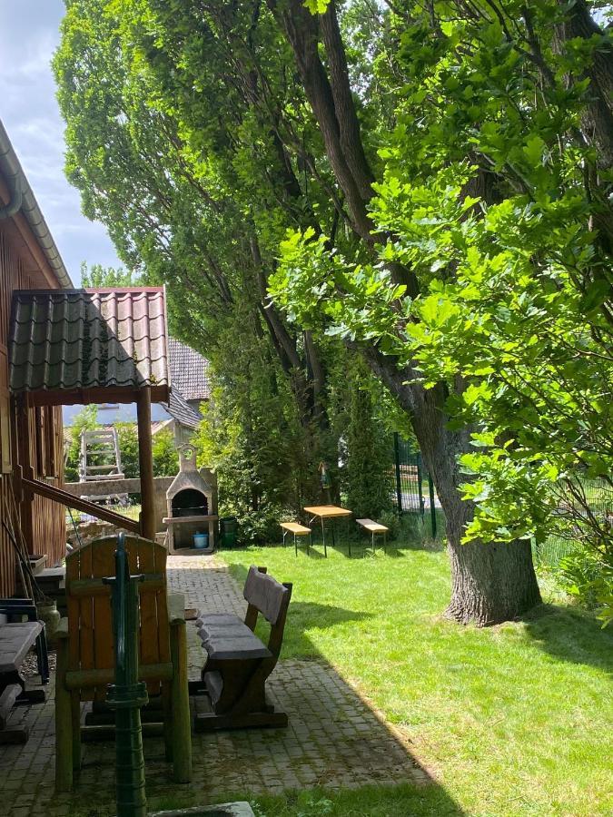 Jagdhaus Auf Dem Forsthof Mit Sauna Eckartsberga Extérieur photo